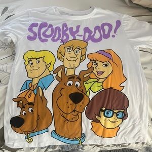 Scooby Doo White Graphic T-Shirt